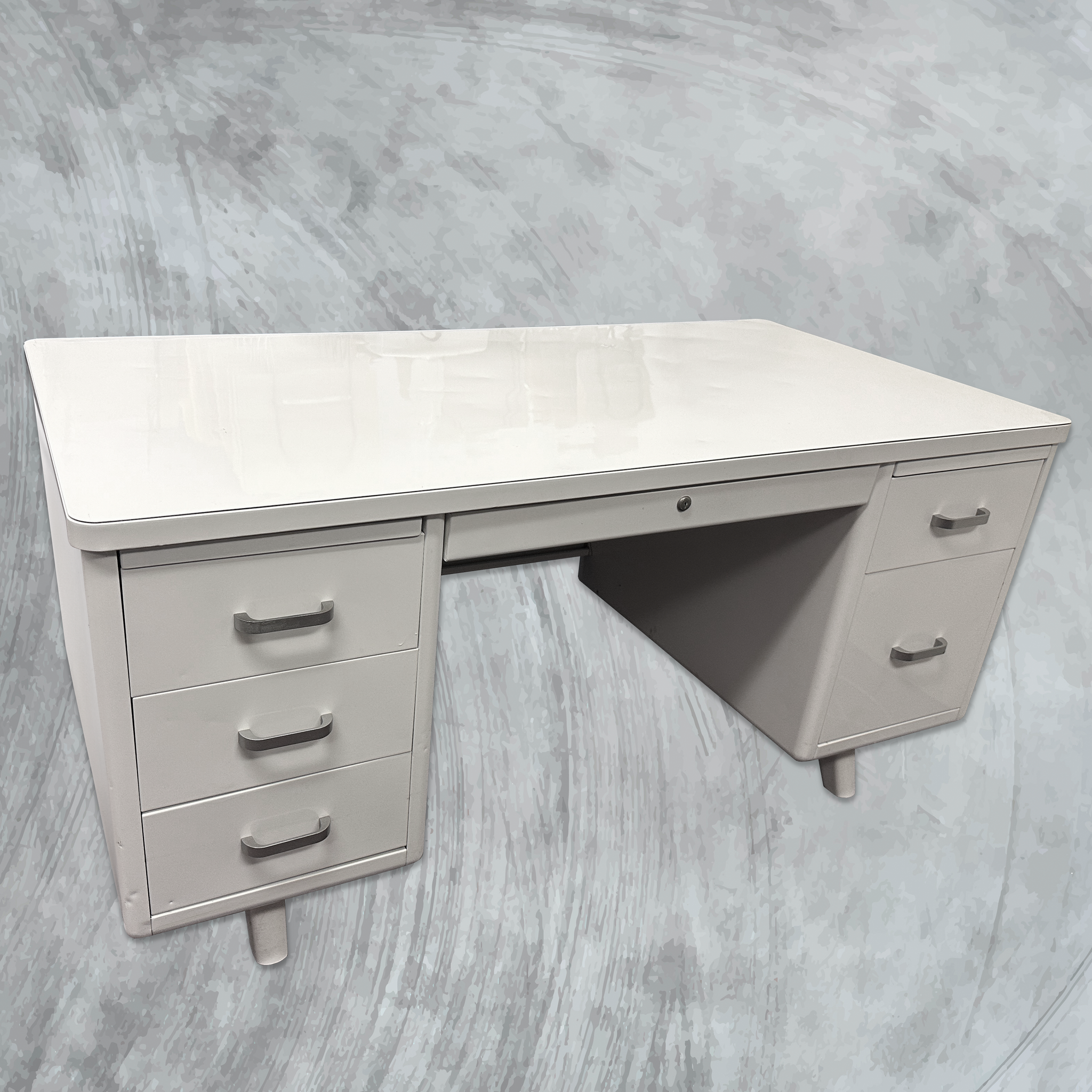 Vintage Tanker Desks Retro Office Inc