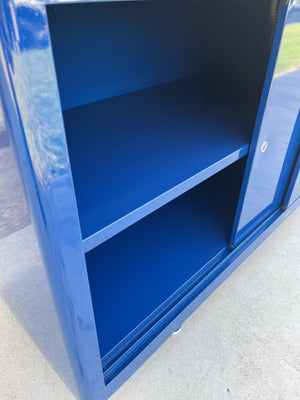 McDowell and Craig Blue Storage Credenza