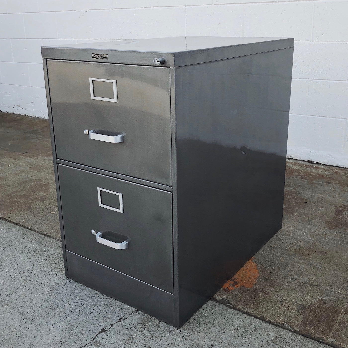 McDowell Craig Vintage 2 Drawer Vertical File Cabinet Retro