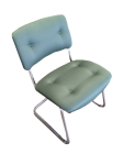 Steelcase Chrome Leg Sled Chair